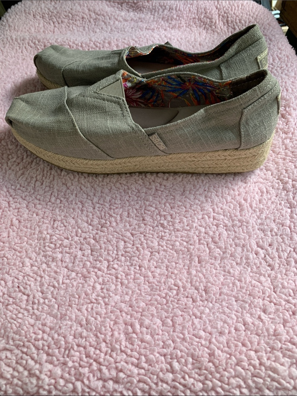 Beige BOBS Wedges